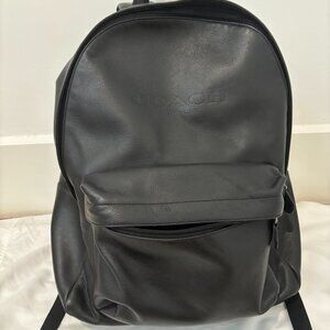 Coach Leather Backpack